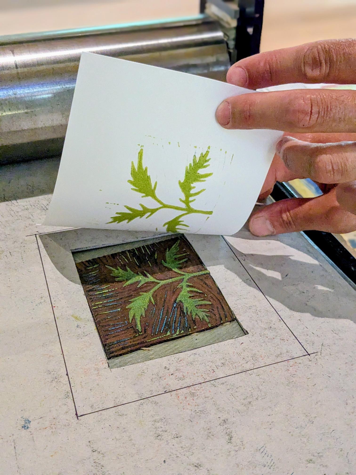 Visite atelier "Dans l'atelier du graveur"