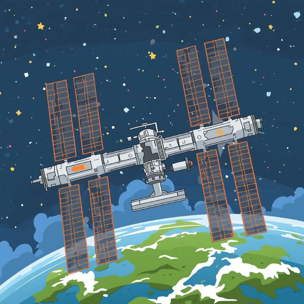 Atelier famille "ISS" au Planétarium Ludiver