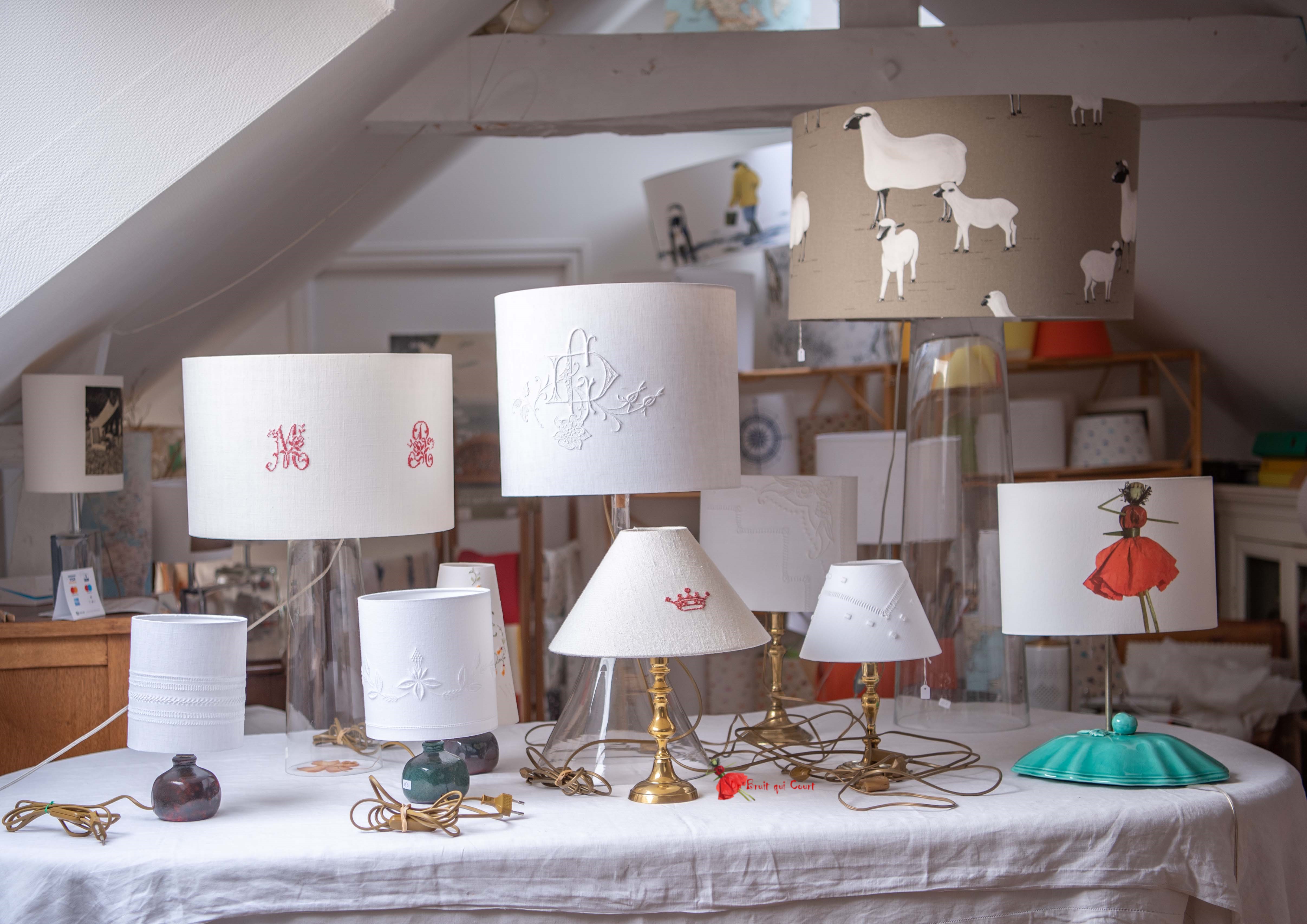 Atelier Création Abat-jour Un bruit qui court