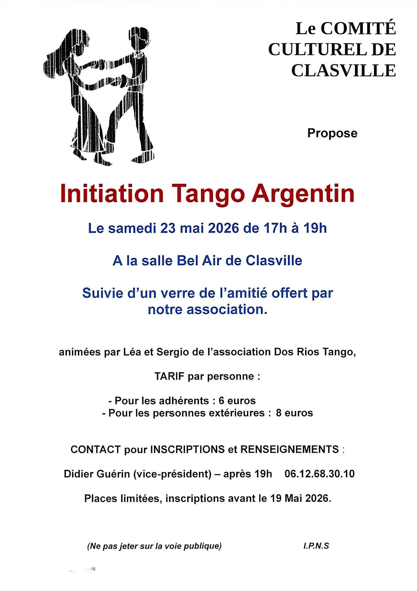 Initiation Tango Argentin