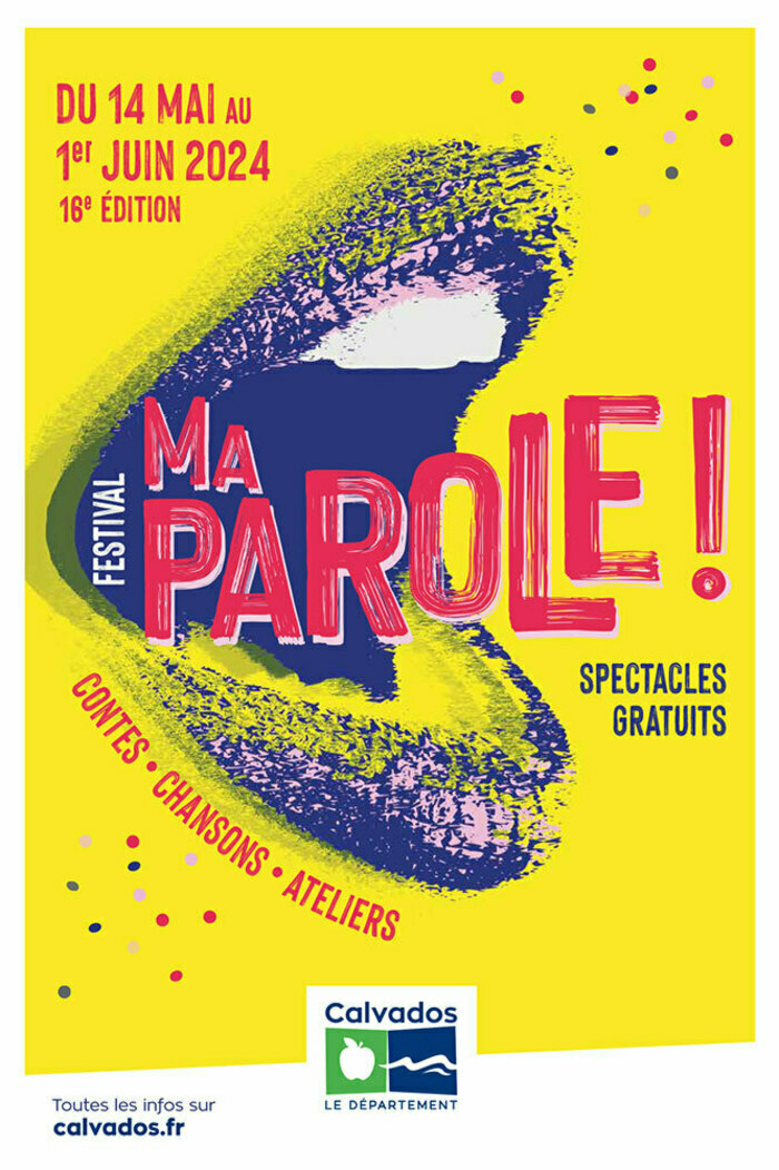 Festival Ma Parole ! à Condé-en-Normandie. Halima Hamdane en duo avec la danseuse Camélia Montassere : Ondulations contées (1/1)