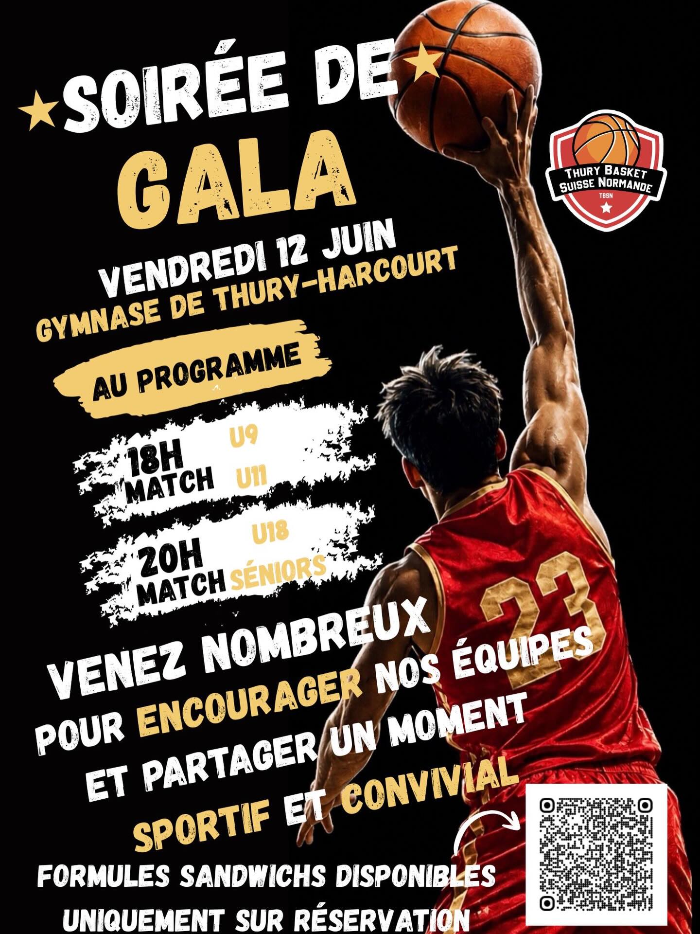 Soirée de gala du Club de Basket