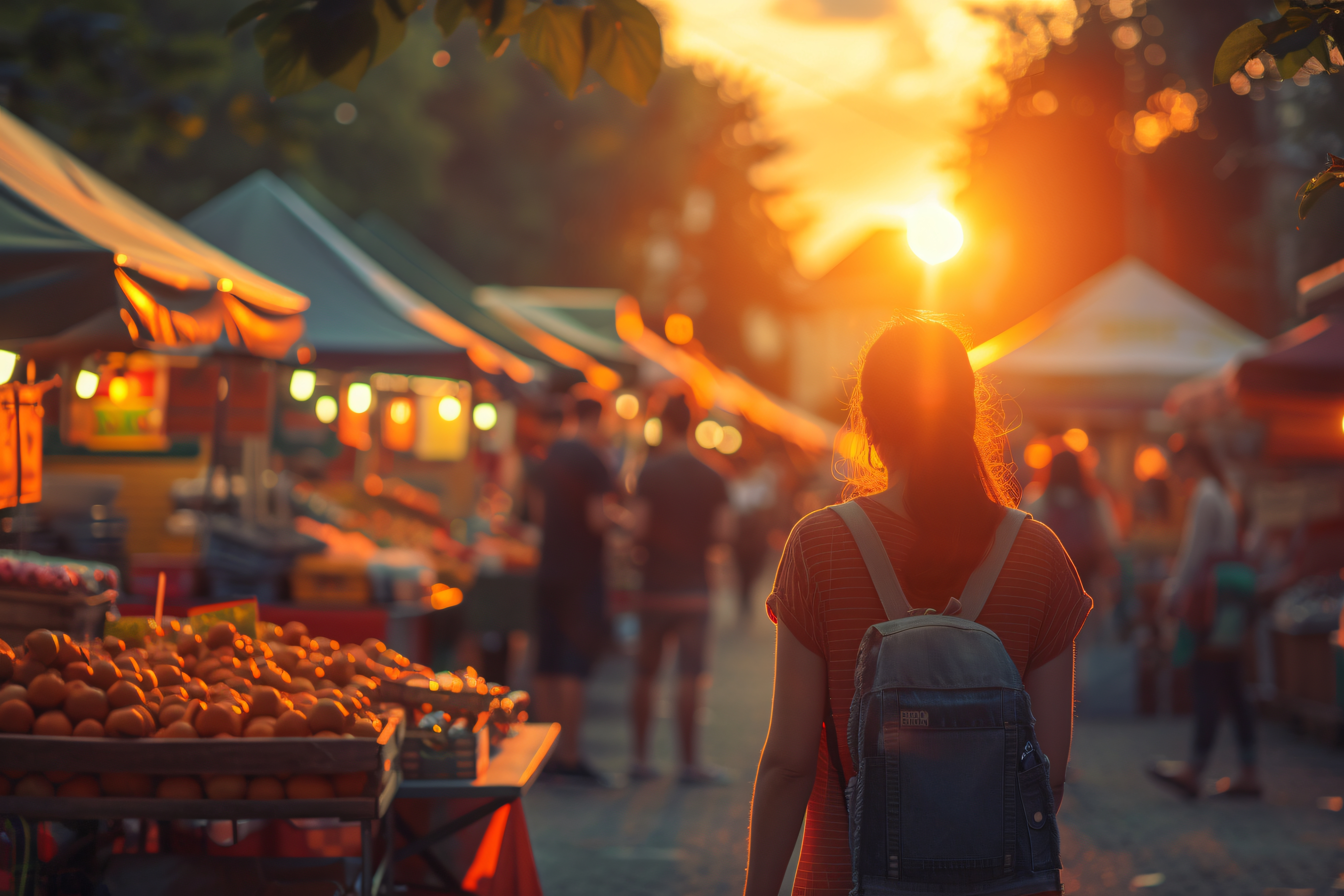Marchés d'été nocturnes à Saint-Rémy