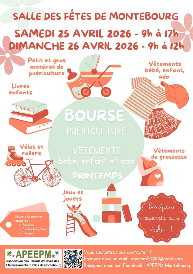 Bourse Puériculture & Vêtements — visuel événement