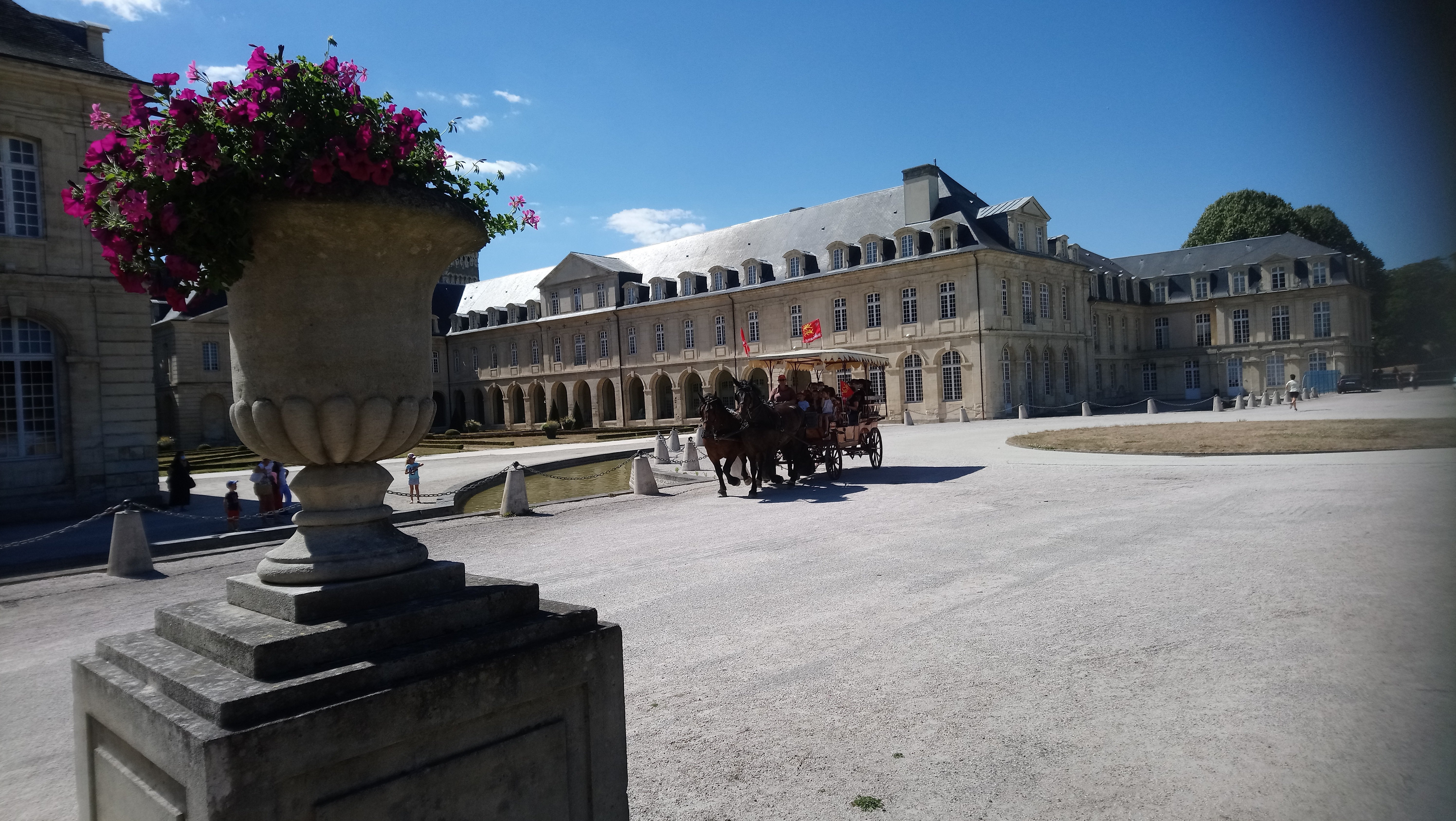 Balades en calèche dans le parc de l'abbaye