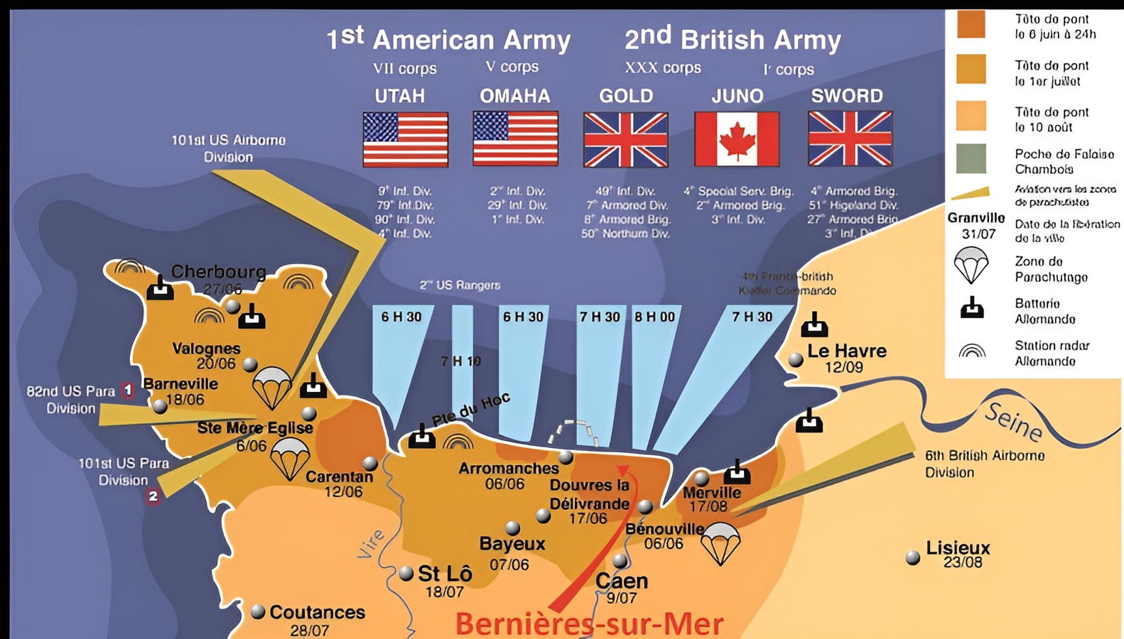 Normandy Tours - Vente à la place