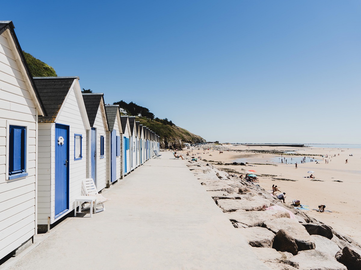 Plage de la Potinière à Carteret