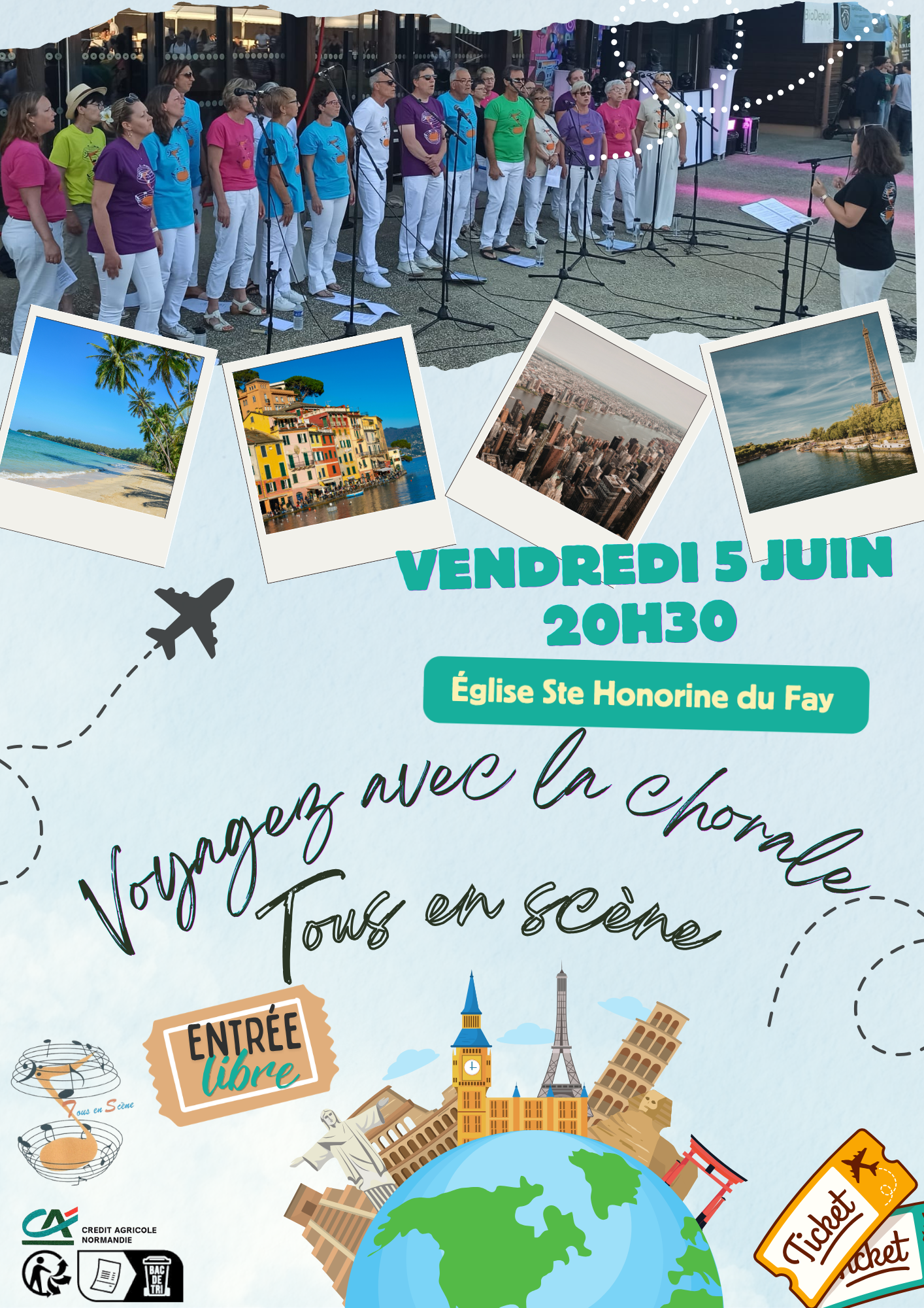 Chorale à l'église