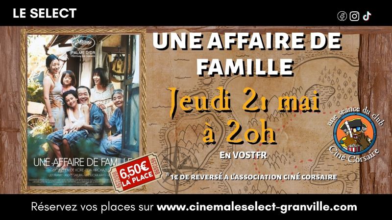 Ciné-club - Une affaire de famille — visuel événement