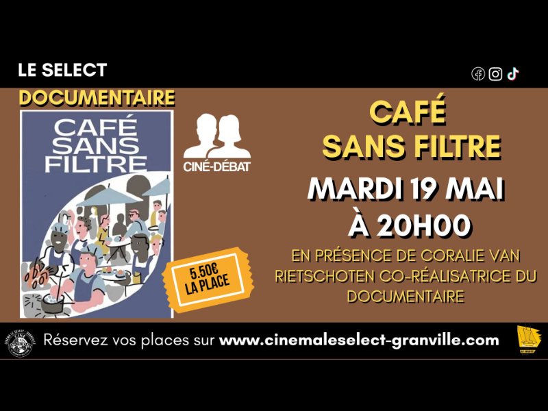 Ciné-débat : café sans filtre