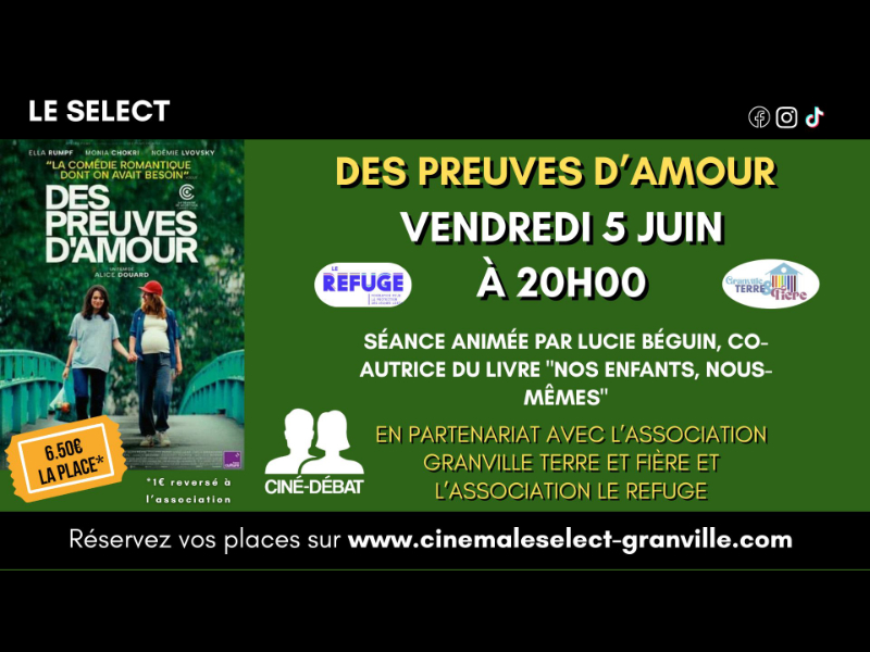 Ciné-débat : des preuves d'amour — visuel événement