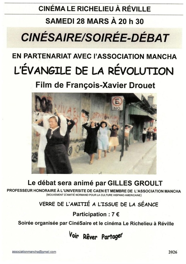 Soirée CinéSaire : L'Evangile de la Révolution