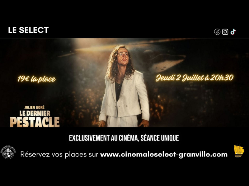 Ciné-concert : Julien Doré, le dernier pestacle