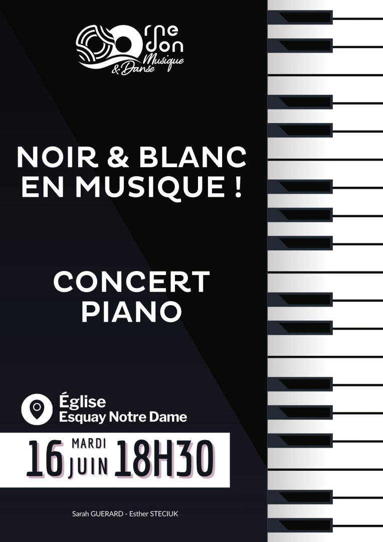 Concert Noir et Blanc en Musique
