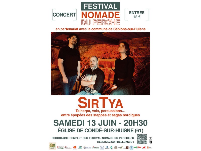 Concert "SirTya" - Festival Nomade du Perche