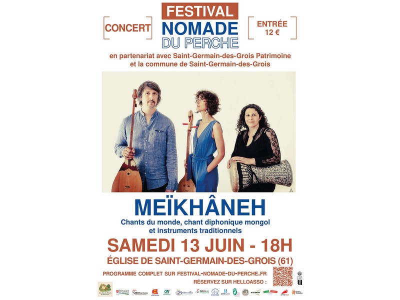 Concert "Meïkhâneh" - Festival Nomade du Perche