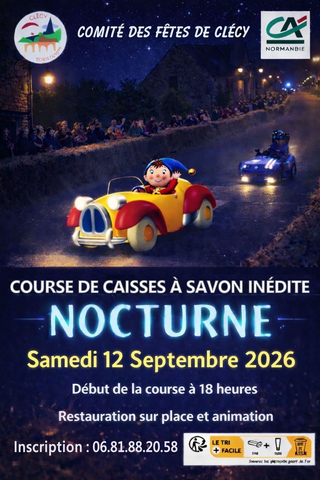 Course de Caisses à Savon nocturne