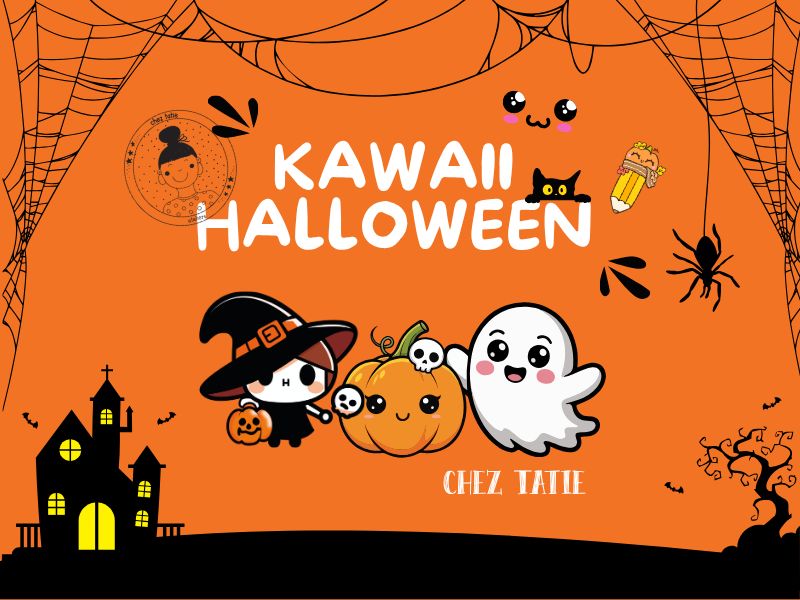 Chez Tatie : dessin kawaii halloween