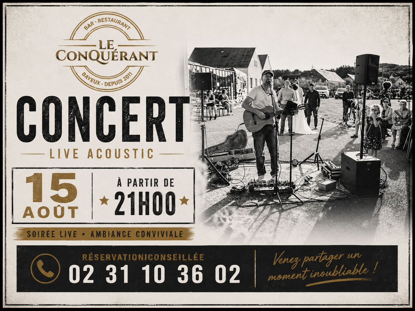 Concert au Conquérant