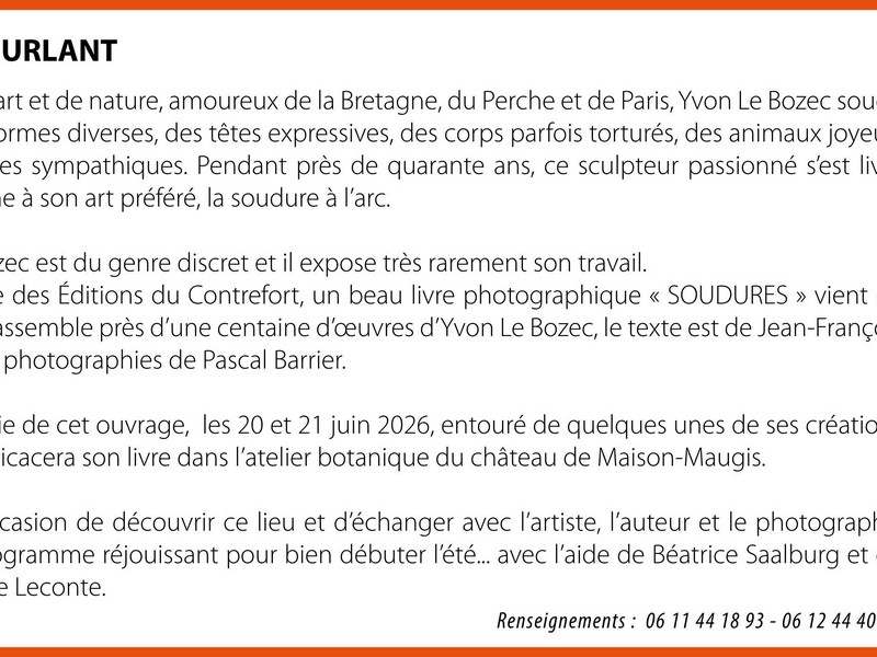 Exposition au Château de Maison-Maugis