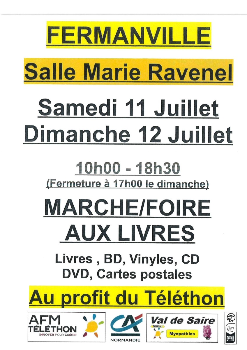 Marché-foire aux livres