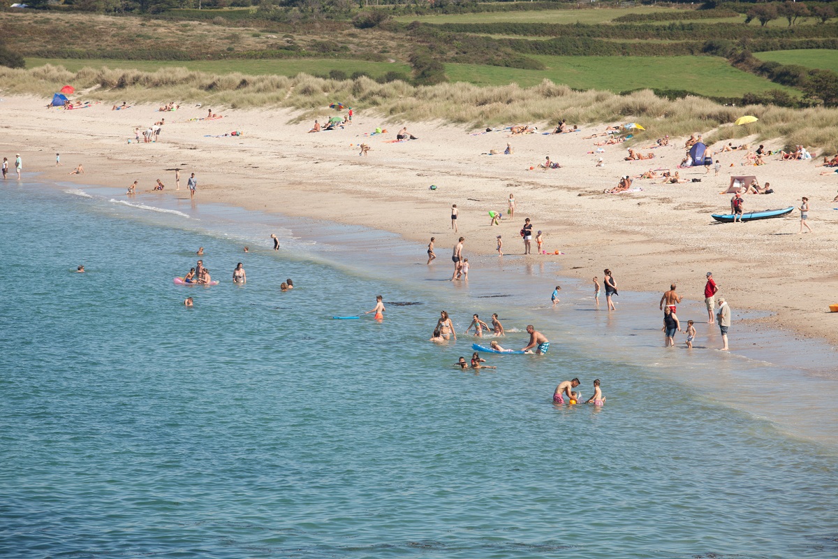 Plage de la Mondrée, Fermanville