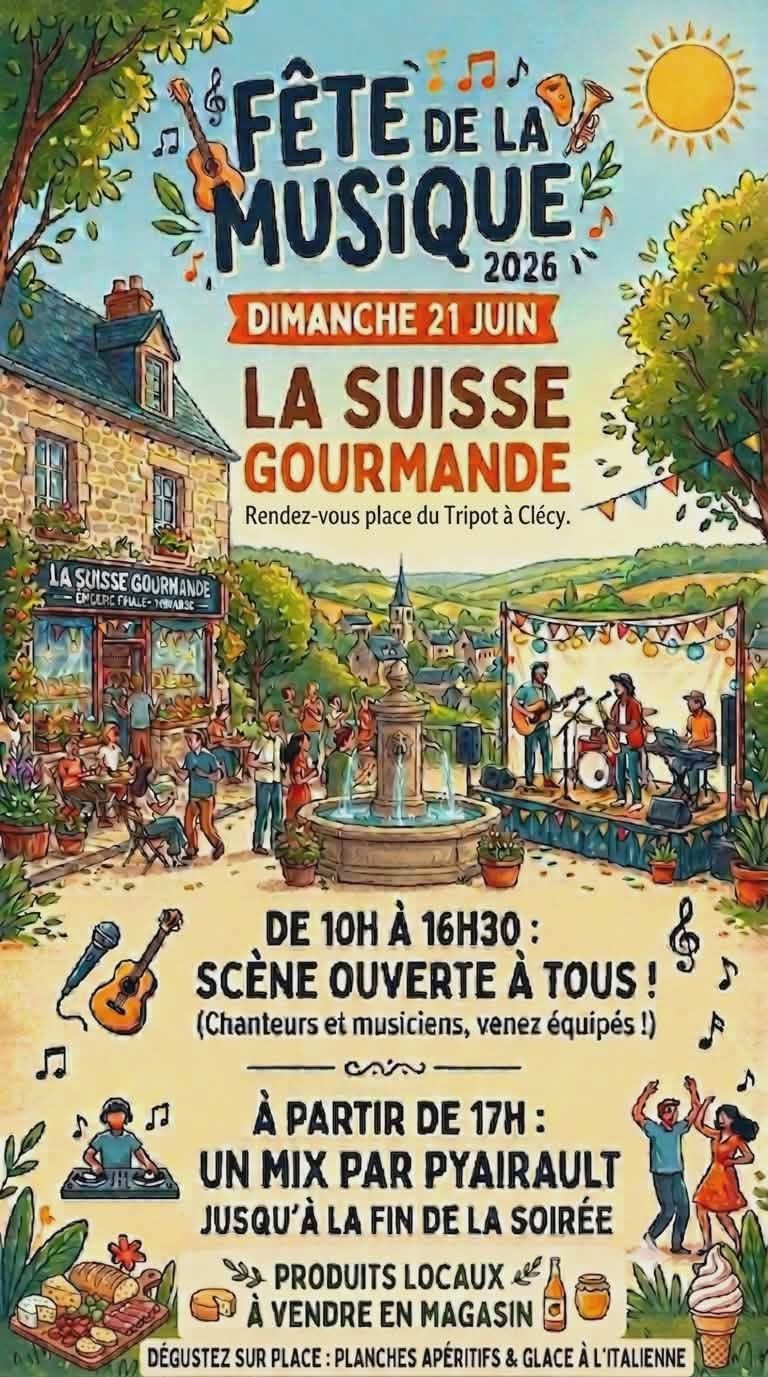 Fête de la musique à la Suisse Gourmande