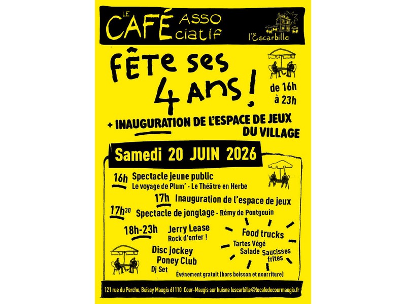 L'Escarbille fête ses 4 ans !