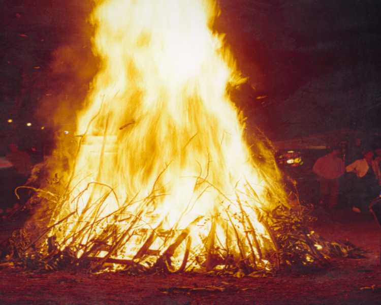 Feu de la St Jean à Aumale