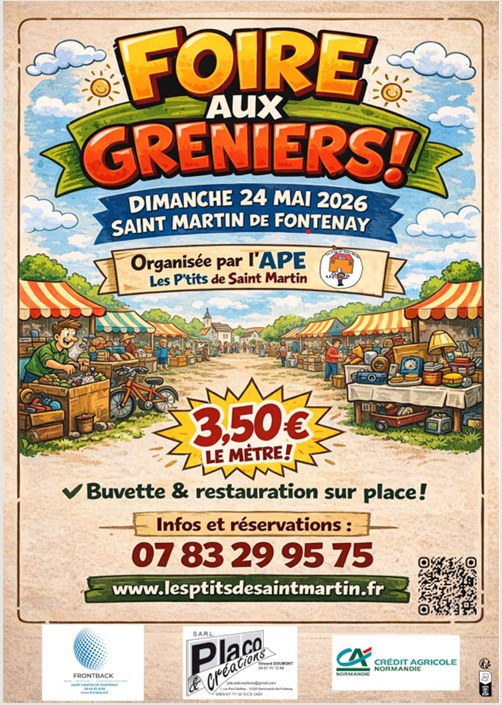 Foire aux Greniers Saint-Martin-De-Fontenay