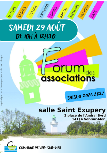 Forum des associations – Ver-sur-Mer-