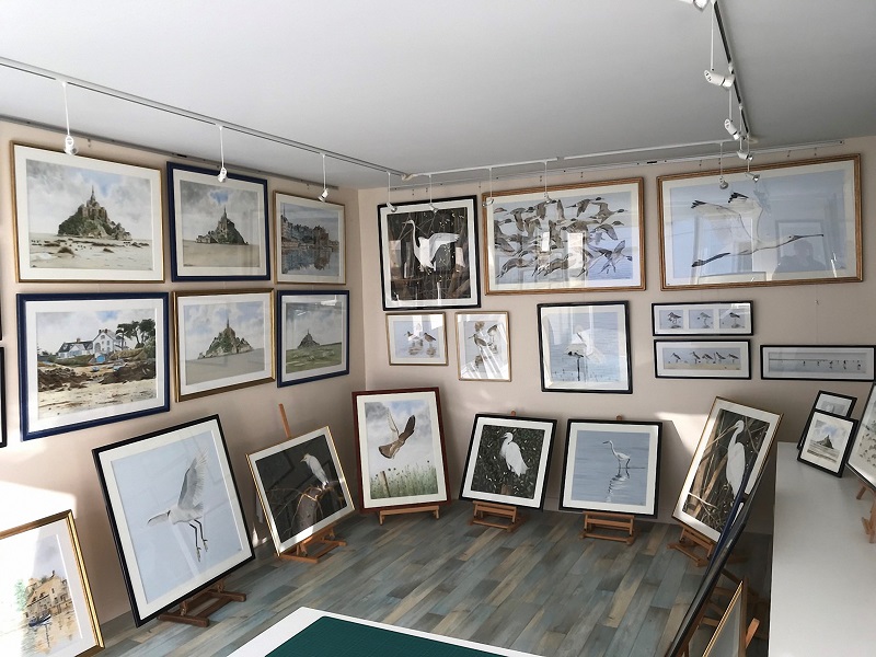 Michel Pailley peintre de la baie du Mont Saint-Michel