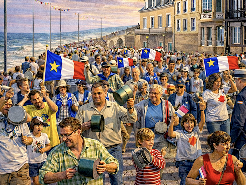 Festival La Semaine Acadienne : Grand tintamarre