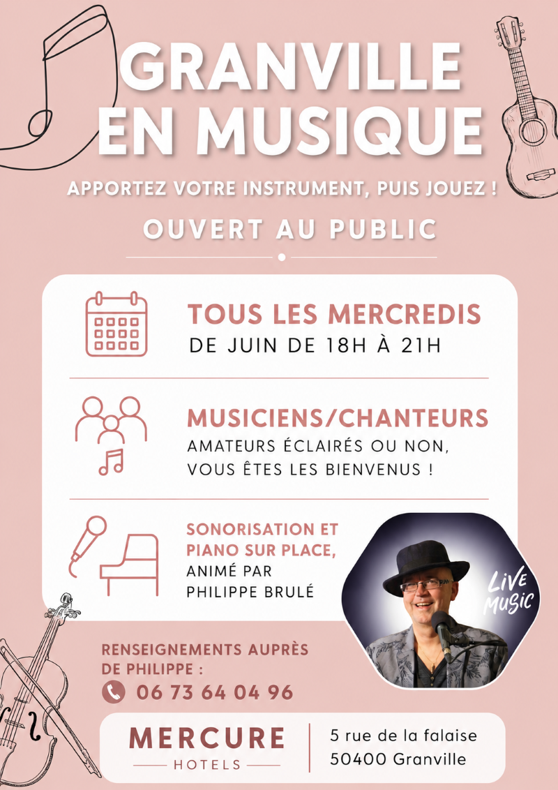 Granville en musique - scène ouverte
