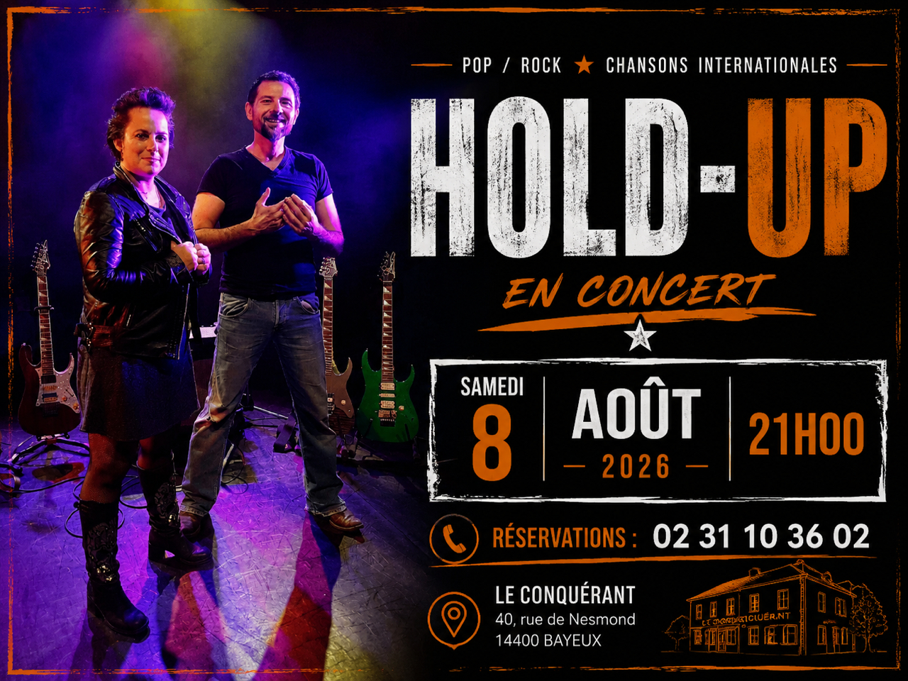 Concert au Conquérant — visuel événement