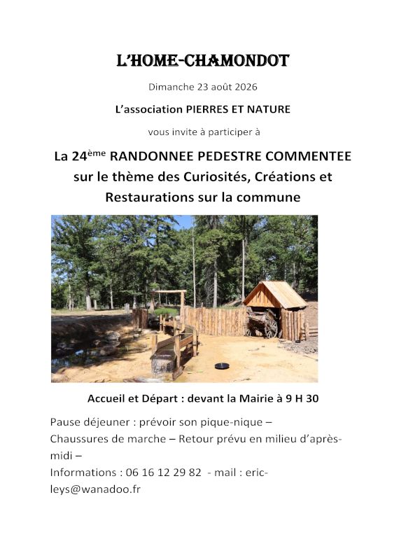 Randonnée pédestre commentée