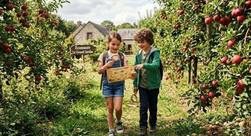 Jeu de piste : Les secrets de la pomme