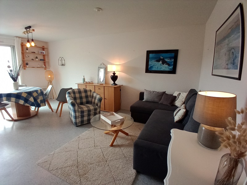 Meublé de tourisme > Duplex les pieds dans l'eau