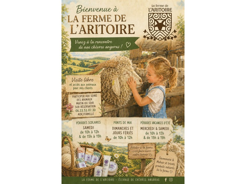 Bienvenue à la ferme de l'Aritoire