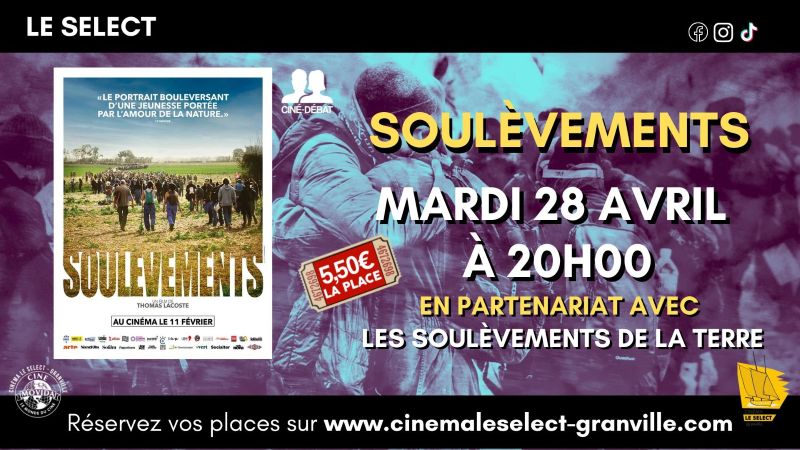 Ciné-débat : Soulèvements — visuel événement