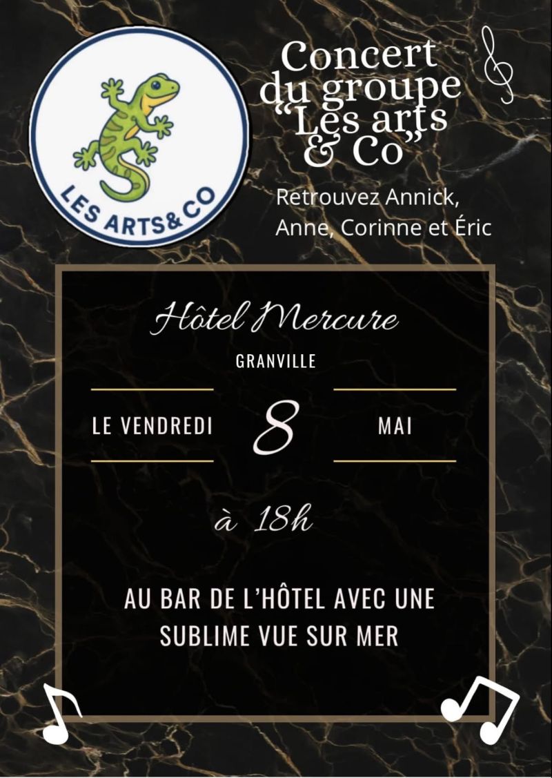 Concert live avec Les Arts & Co — visuel événement