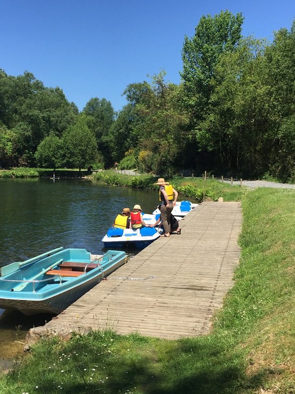 Au Mont Castre - Pédalos