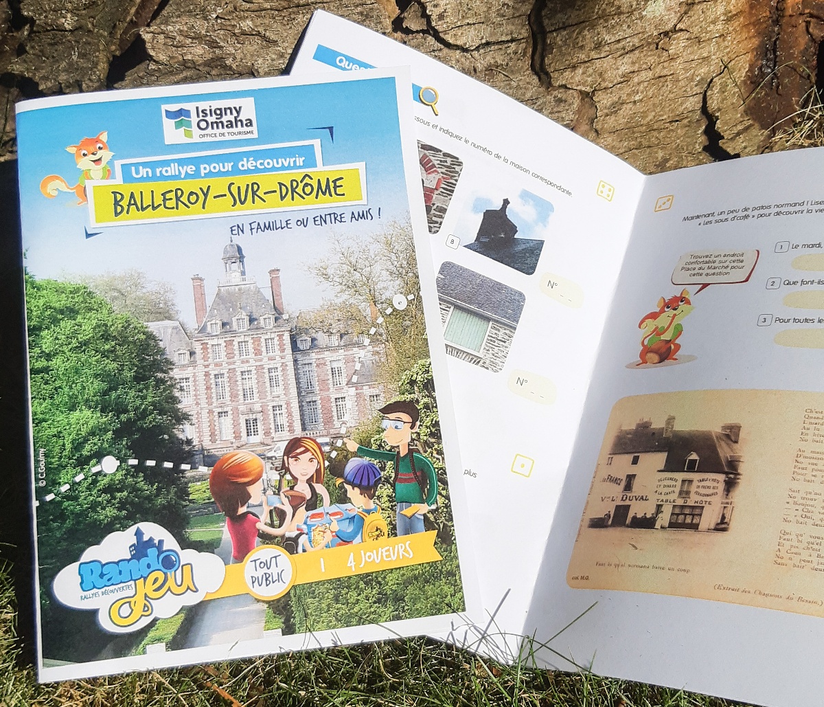 Rallye-Jeu Enfant Balleroy... Plein-air, découverte, fun !