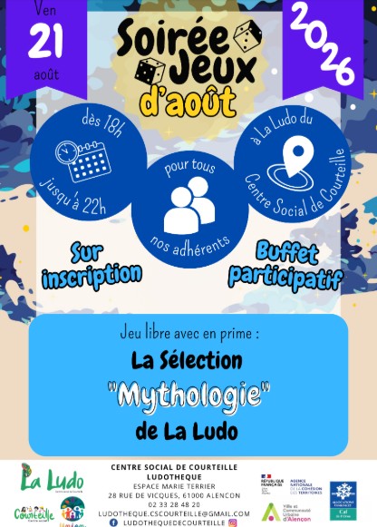 Soirée jeux à la Ludothèque