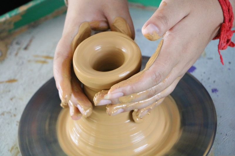 Sculpture en argile