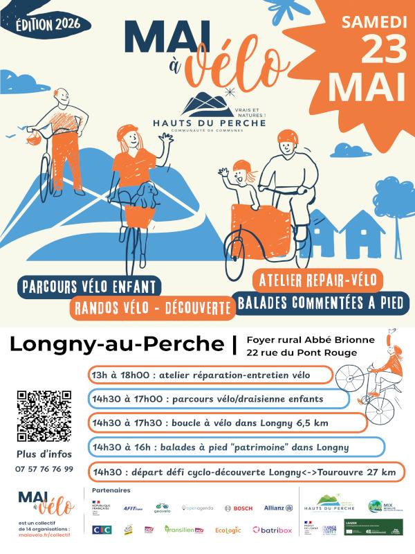 Mai à vélo