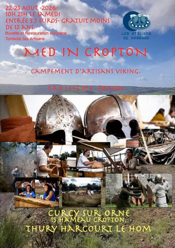 Med in Cropton : un campement d'artisanats vikings