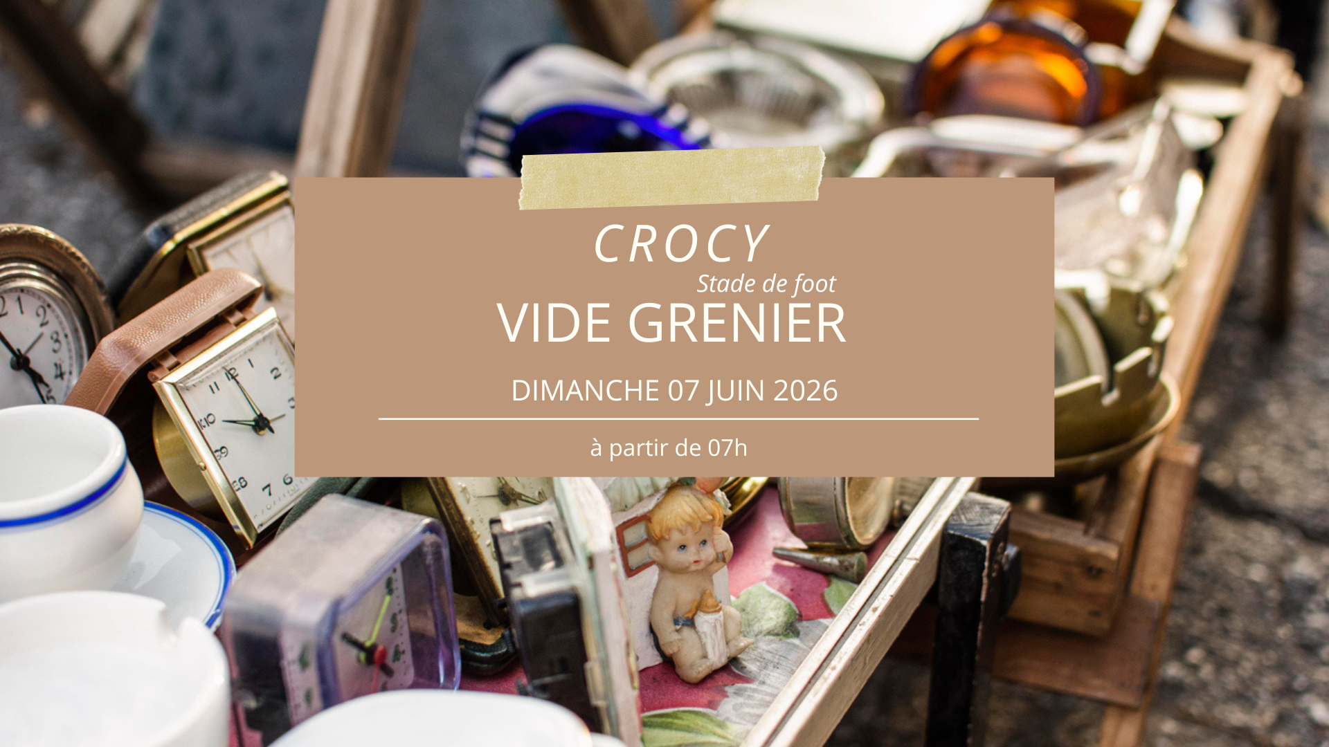 Vide Grenier — visuel événement