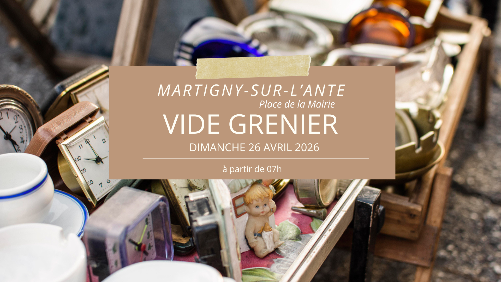 Vide Grenier de Martigny-sur-l'Ante - Martigny-sur-l'Ante