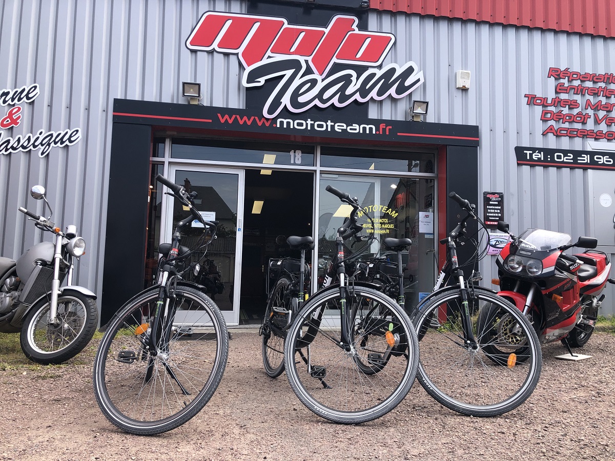 Location de vélos électriques - Moto Team